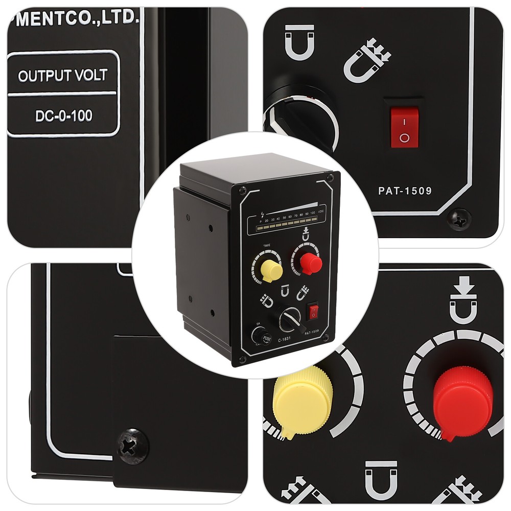 Magnetic Chuck Controller Electro Magnetic Force Adjustable 110V 0-100V 5A DC