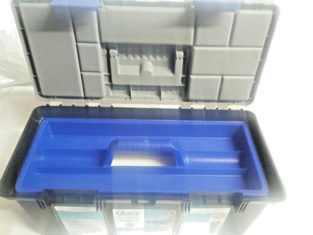 Oster Tool Box Carrying Case for Clipmaster, Showmaster & Shearmaster BOX ONLY