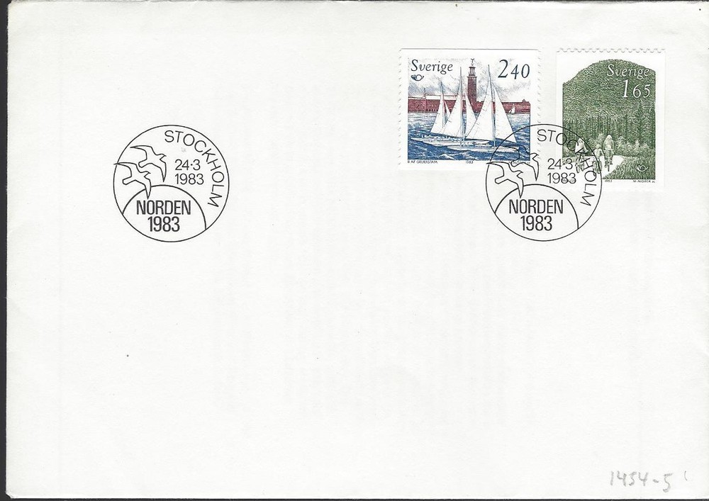 FDC 3/24/83 Stockholm