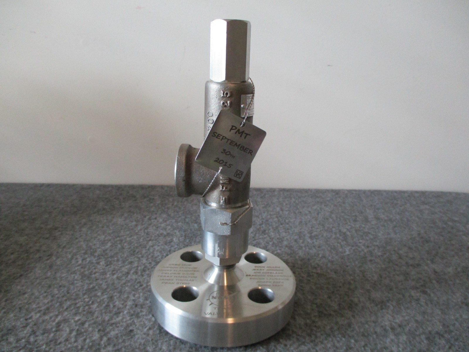 NASA MSFC/STENNIS ROCKET MOTOR TESTING- SLS PROPULSION TEAM VALVE LAB AWARD-RS25