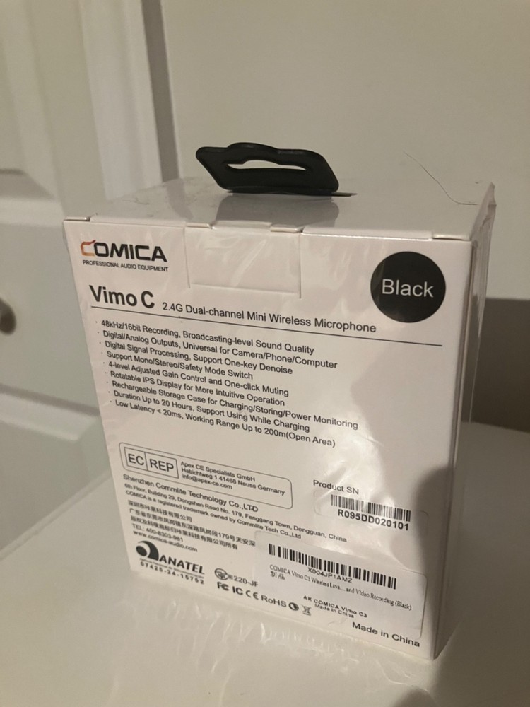 comica wireless microphone