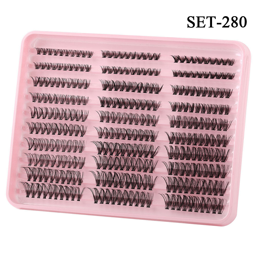 Lash Clusters Extensions 60D 80D DIY Eyelash Extension Long Individual lashes❥