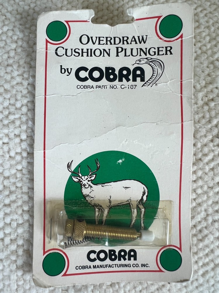 Cobra Overdraw Cushion Plunger