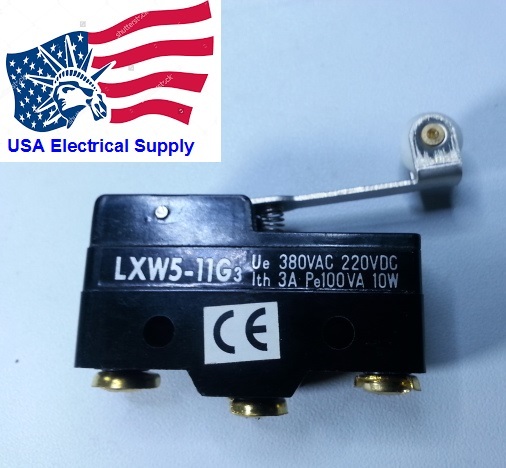 New 2.6" Long Roller Lever Basic Micro Limit Switch LXW5-11G3