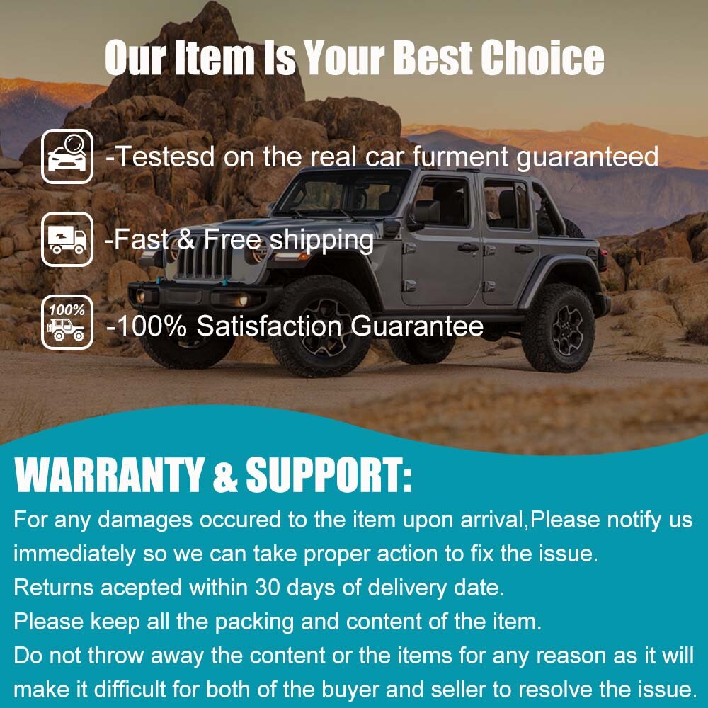 Black PU Leather Center Console Armrest Box Storage Cover For Ford Mustang 2015+