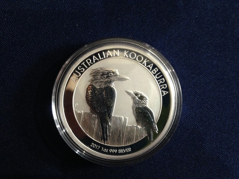 2017 Australia $1 Silver Koookaburra Gem BU One Ounce E6067