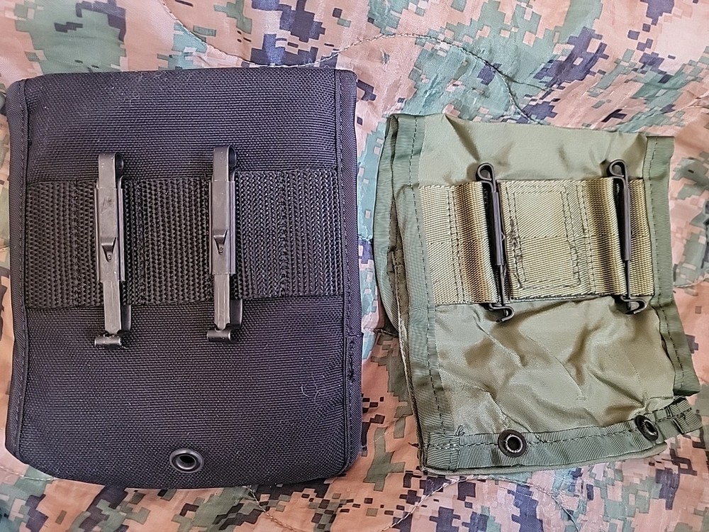 AN/PEQ-16A Pouch,Tech Manual, Laminated Card+Pattern diffusers+straps NEW+AFAK