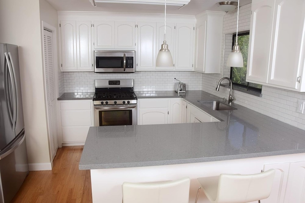 Upgrade Kitchen Cabinets with 10 Pack Brushed Nickel Self-Closing Hinges