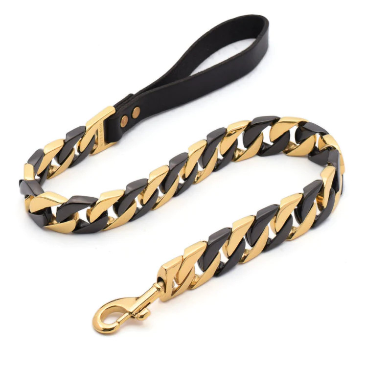 Black & Yellow Cuban Leash