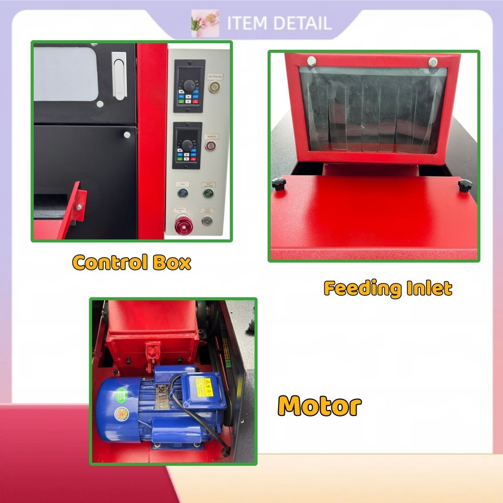 220V Copper Wire Granulator Machine Waste Cable Recycling Copper & Plastic Separ