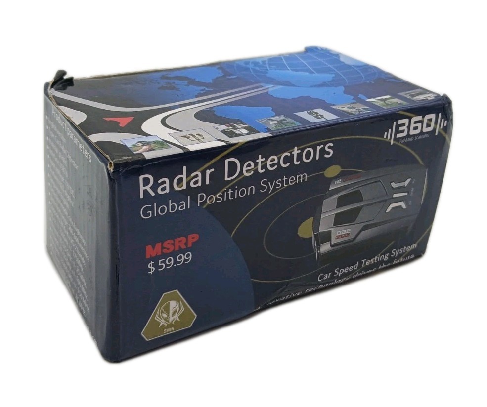 360 Radar Detectors Global Position System Car Speed Testing System