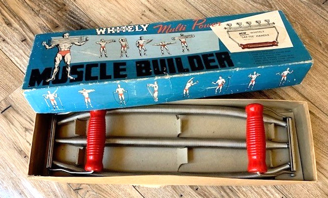 Whitely Chest Pull | Muscle Builder | Good Original Box | Previously Owned