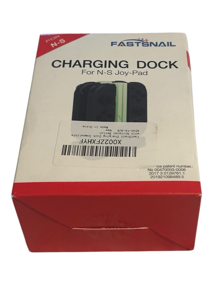 Charging Dock for NS Joy-Pad w/ Charging Cable & Type C Adapter Port