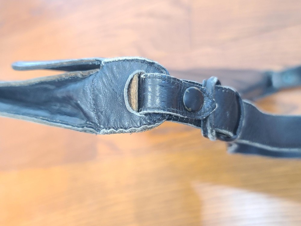 WWII US Navy WAVES Leather Purse Women's Uniform Handbag Original 1940s Named