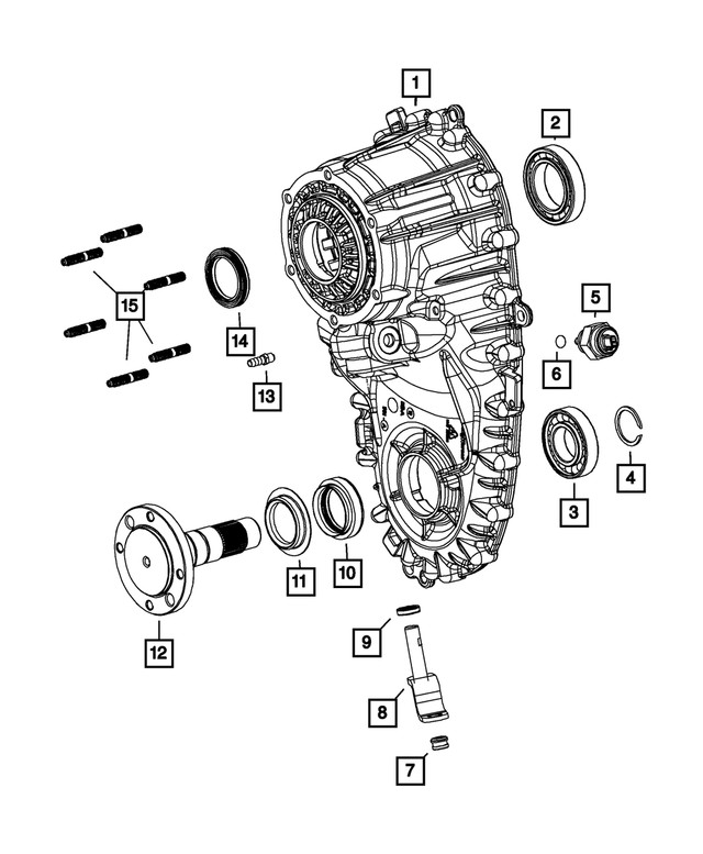 Genuine Mopar Shift Lever Seal 68163888aa
