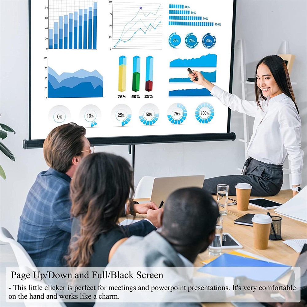 Power point Presentation Remote Wireless USB PPT Presenter Laser Pointer Clicker