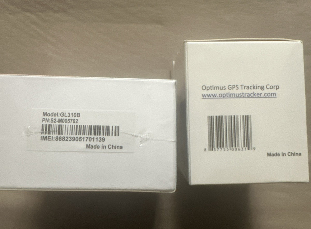 GPS Tracker - Optimus 3.0 Tracking Device and Magnetic Case- Model GL310B