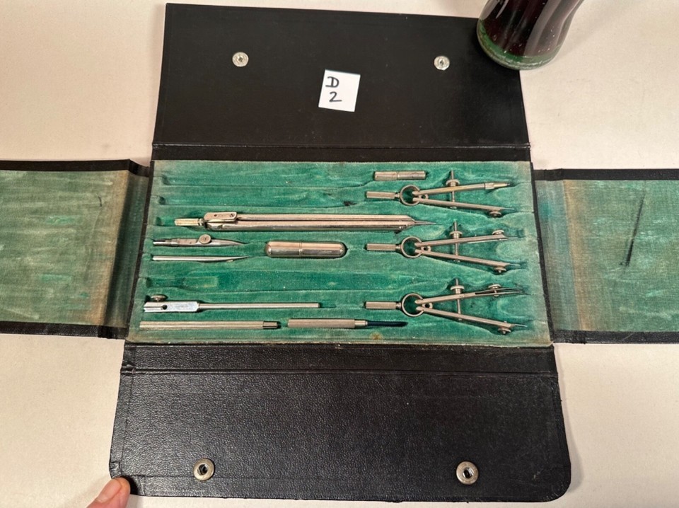 Drafting Tool Lot, Compasses +