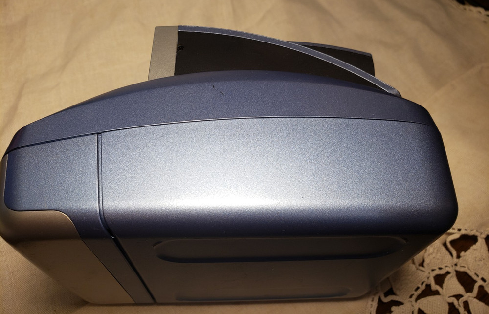 Polaroid One600 Folding Instant Camera | Blue/Silver | UNTESTED