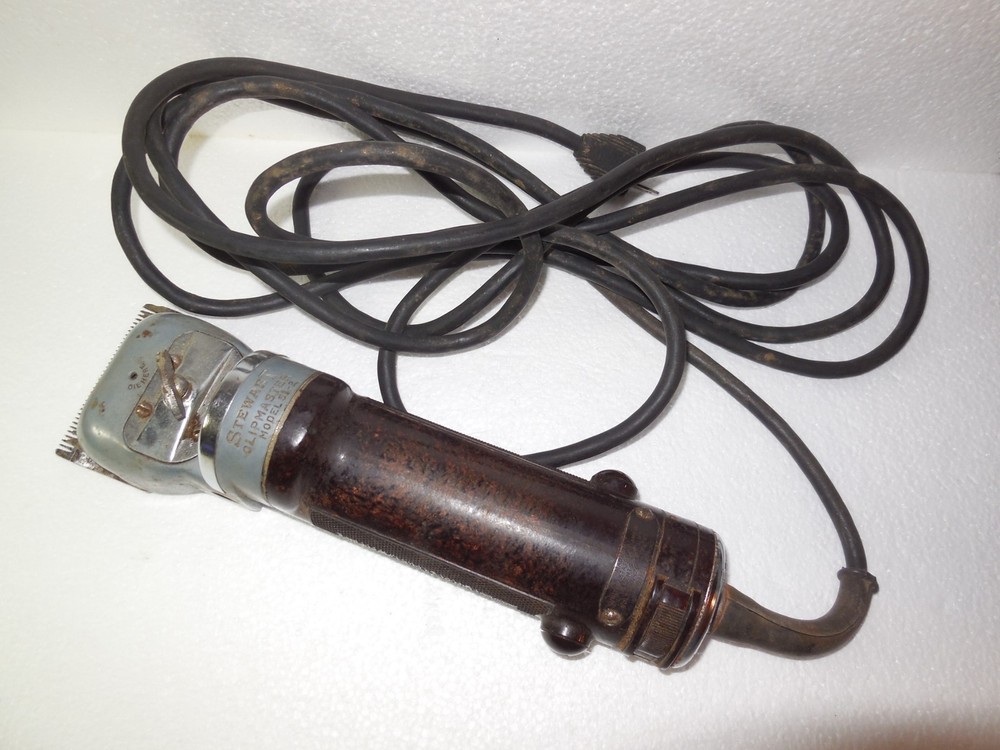 STEWART CLIPMASTER MODEL 51-2 WORKING WITH BOX & INSTRUCTIONS