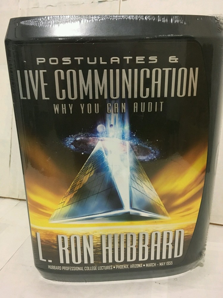 L Ron Hubbard Postulates and Live Communications Audio CD Book