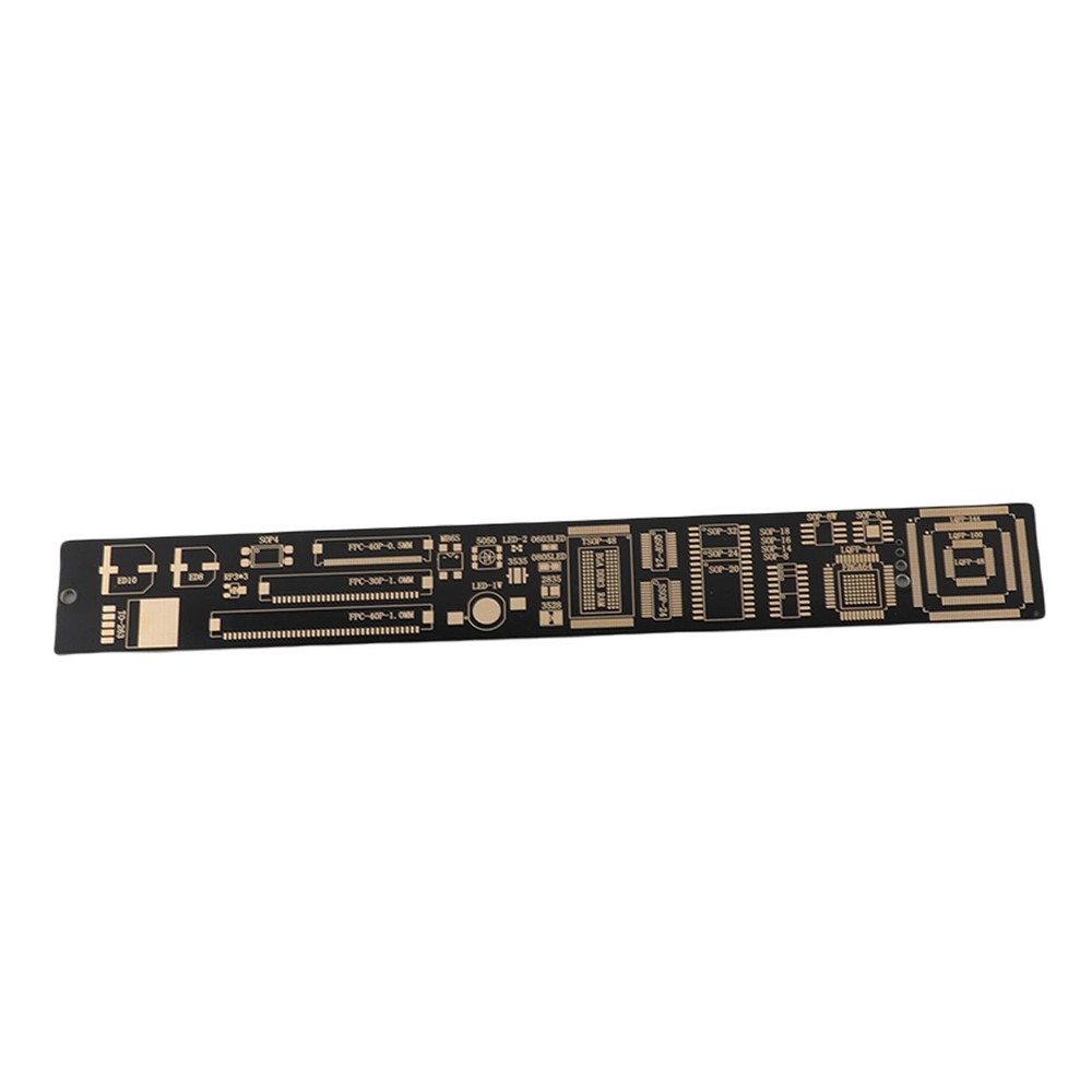 3PCS High Accuracy Multifunctional Printed Circuit Board Engineering Ruler For