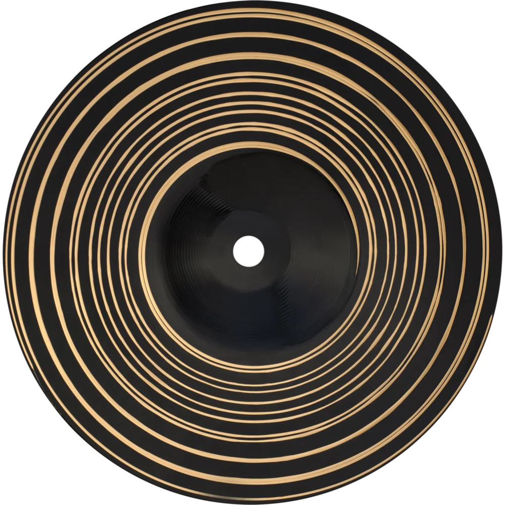 Meinl Classics Custom Dark Micro Stack Hi Hat Cymbals 8"