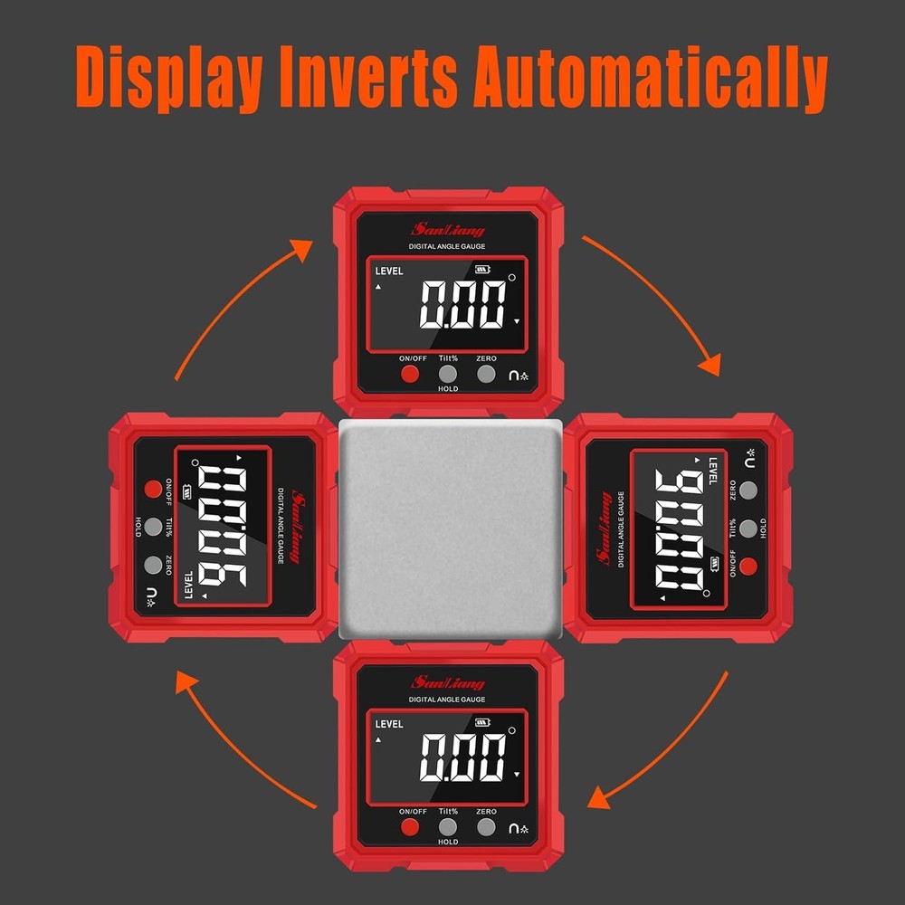 Digital Angle Finder Tool with Electronic Laser，Rechargeable Angle...