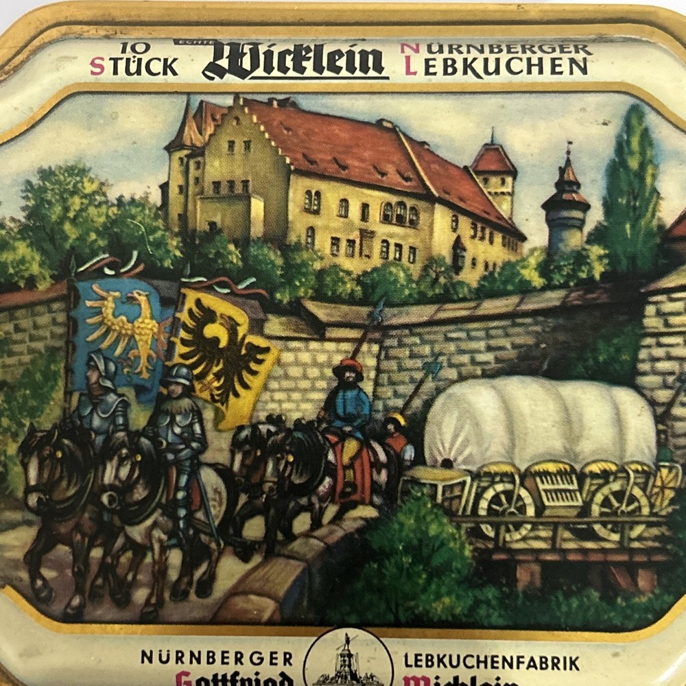 Nurnberger Lebkuchenfabrik GOTTFRIED WICKLEIN Tin