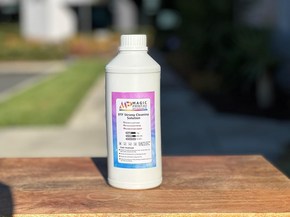 Heavy-Duty 1000ml DTF Cleaning Solution – Restore Printhead Functionality Safely