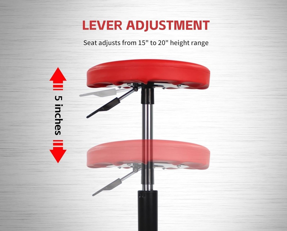 /Creeper with Adjustable Height - 300 lb Capacity