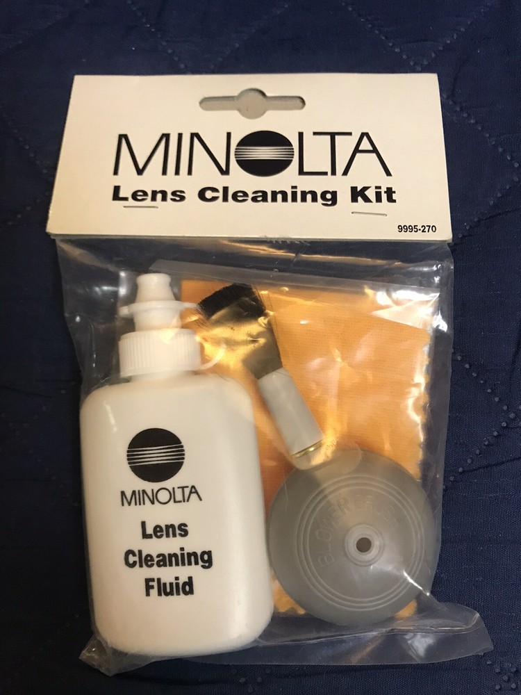 MINOLTA~ Lens Cleaning Kit~ NEW Factory Sealed Packaging