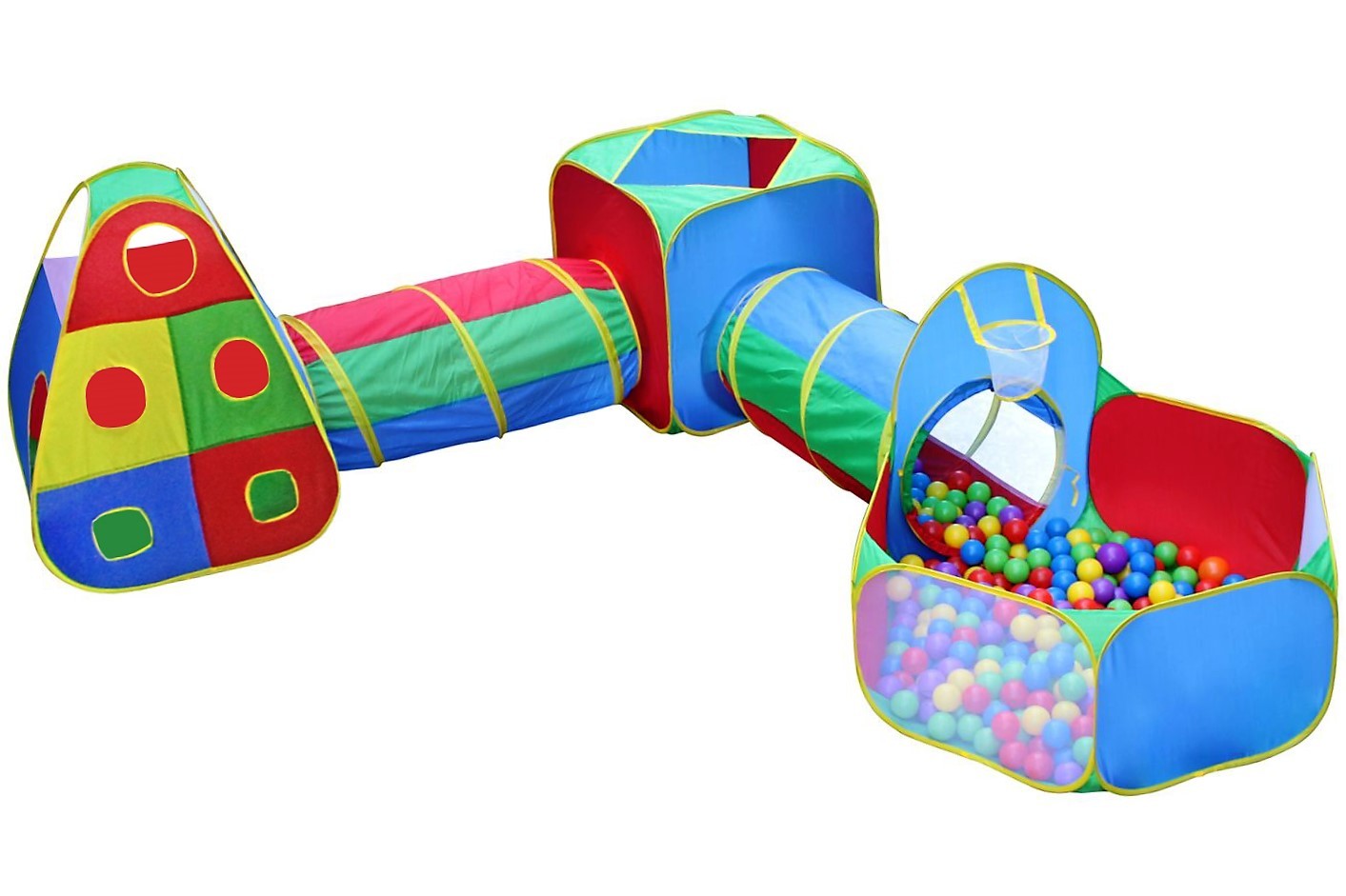 Hide N Side Kids Ball Pit Play Tents Tunnels w/ Basketball Hoop &more FREE SHIP!