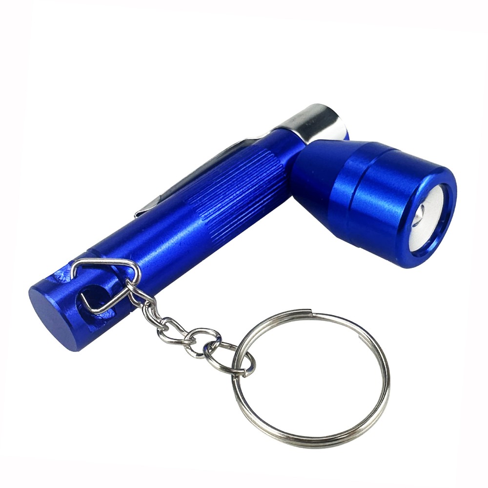 Creative Mini Flashlight Shaped Pipe Portable Detachable Metal Tobacco Pipe