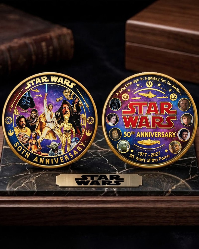 Star Wars 50th Anniversary Commemorative Coin