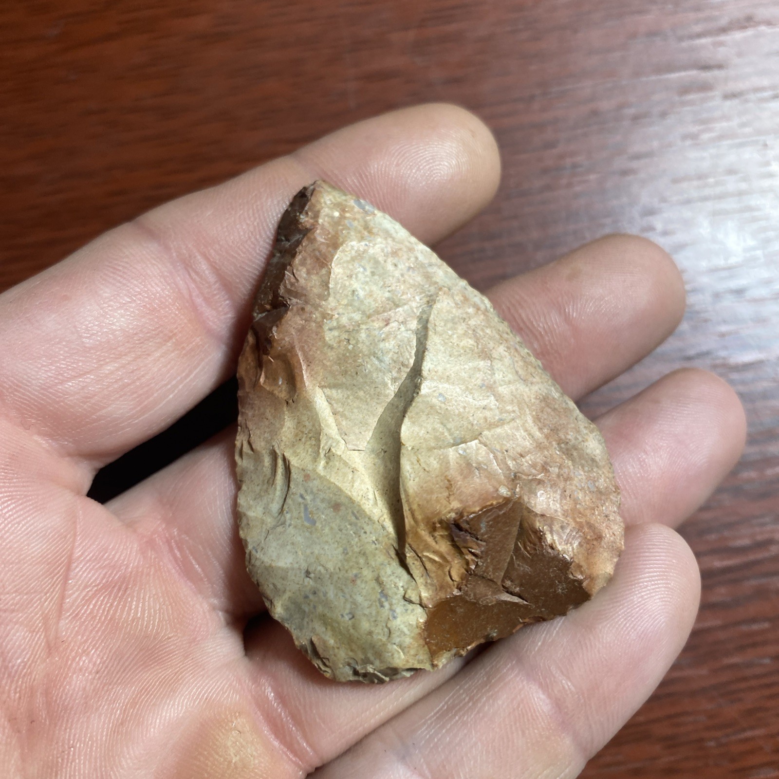 MLC s8236 2 1/4” Archaic Knife Blade Arrowhead Wisconsin Stone Artifact