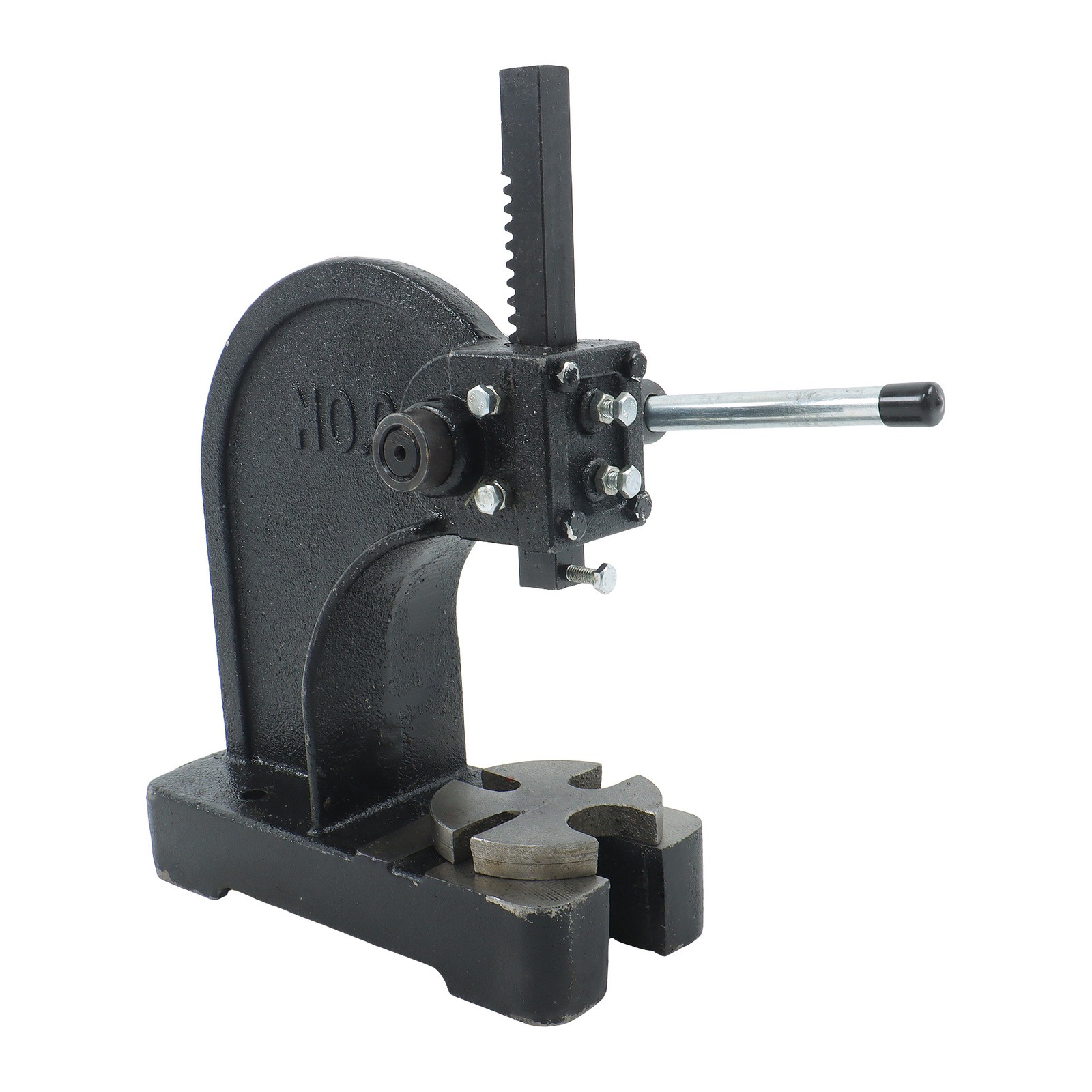 0.5 Ton Cast Iron Arbor Press Manual Desktop Press Lever Mountable Bearing