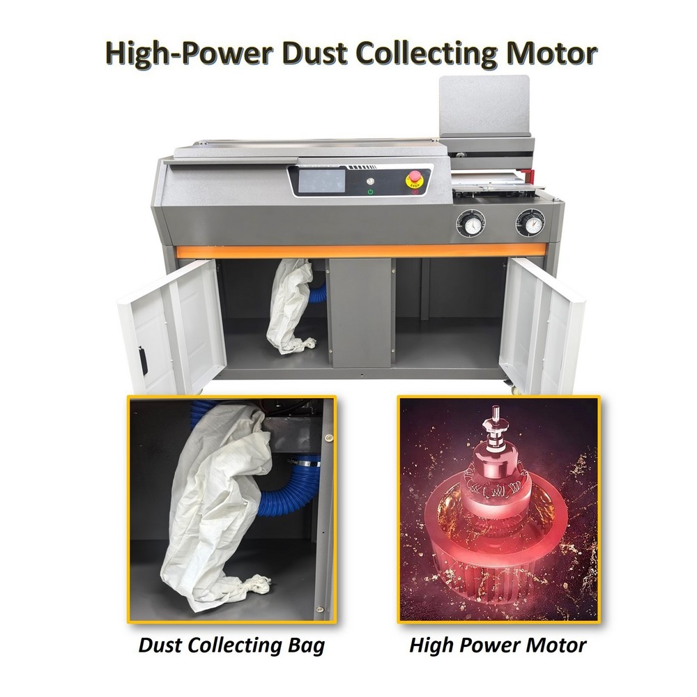 220V 1.9KW Side Glue Installation Machine Fully A4 Automatic Perfect Binding Mac