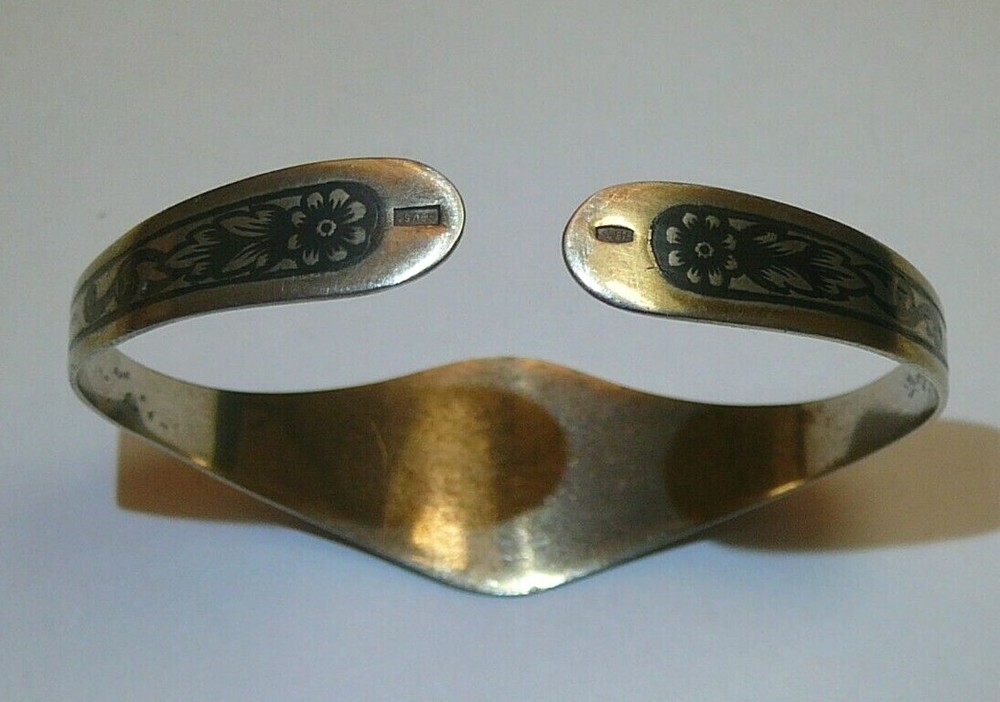 Bracelet Sterling Silver 875 Soviet Russia 1962