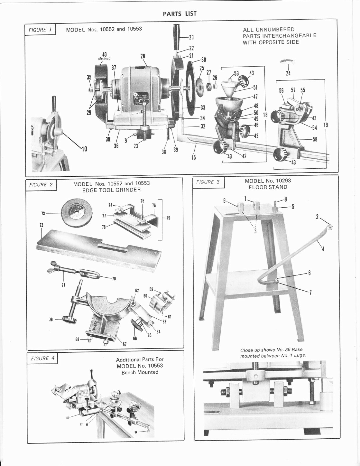 Operator Instruction Manual Foley Belsaw Model 1055 Sharp-All