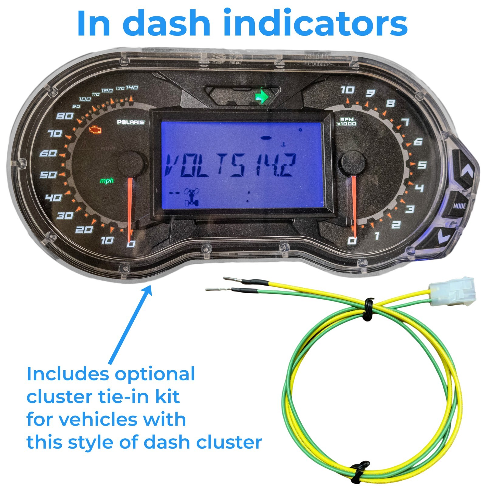 Turn Signal Kit For 2025 Polaris Ranger XP 1000 Northstar Street Legal Plug Play