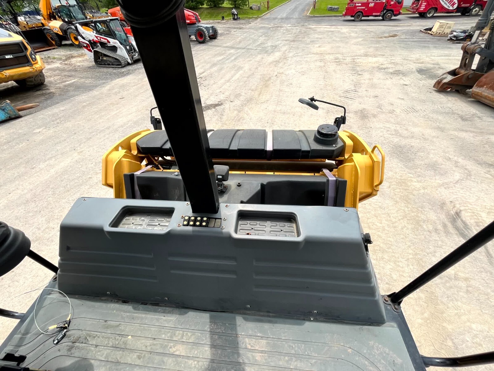 2017 Caterpillar CAT CB66B 84" Smooth Double Drum Vibratory Ride On Roller