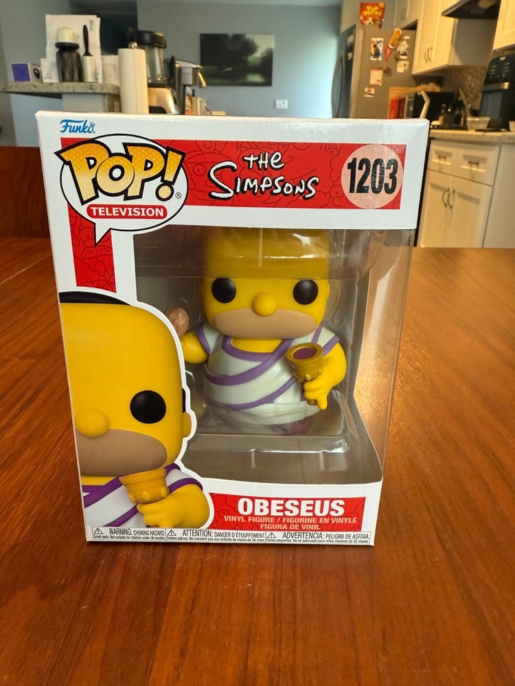 Funko Pop The Simpsons Homer Simpson Obeseus & Soft Protector