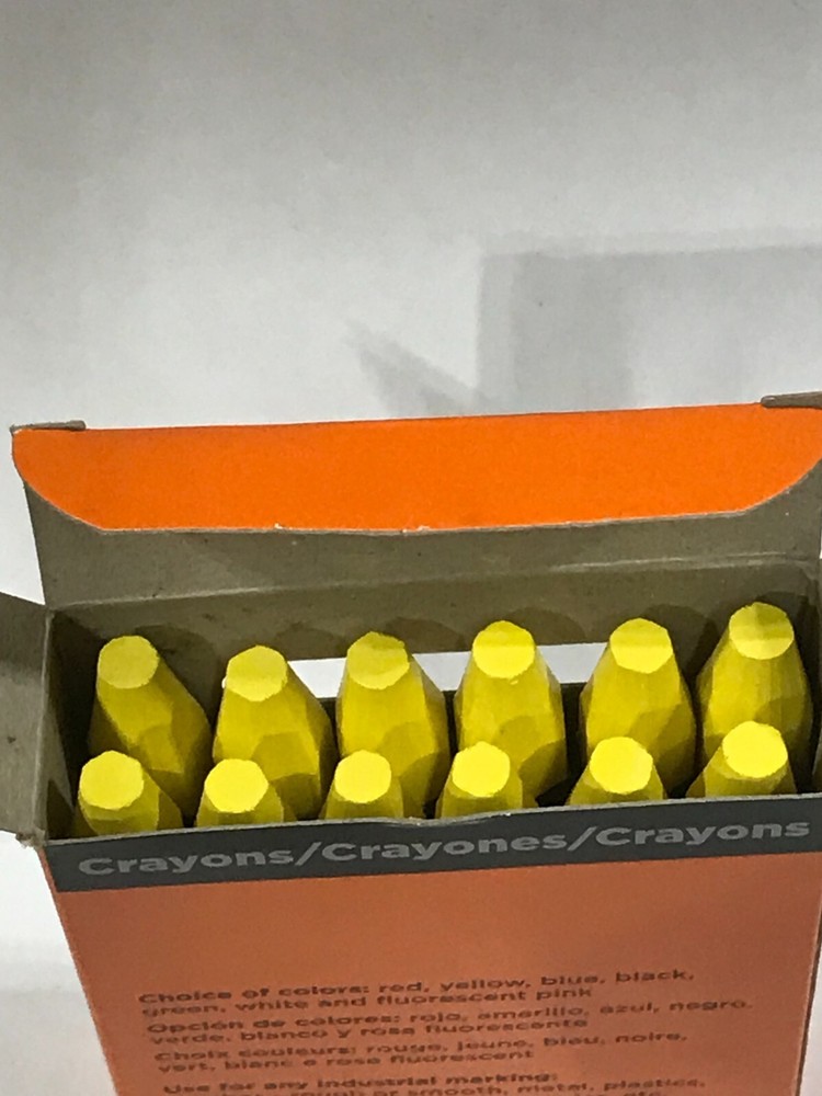 Marking Crayons - Yellow / 12 pcs.