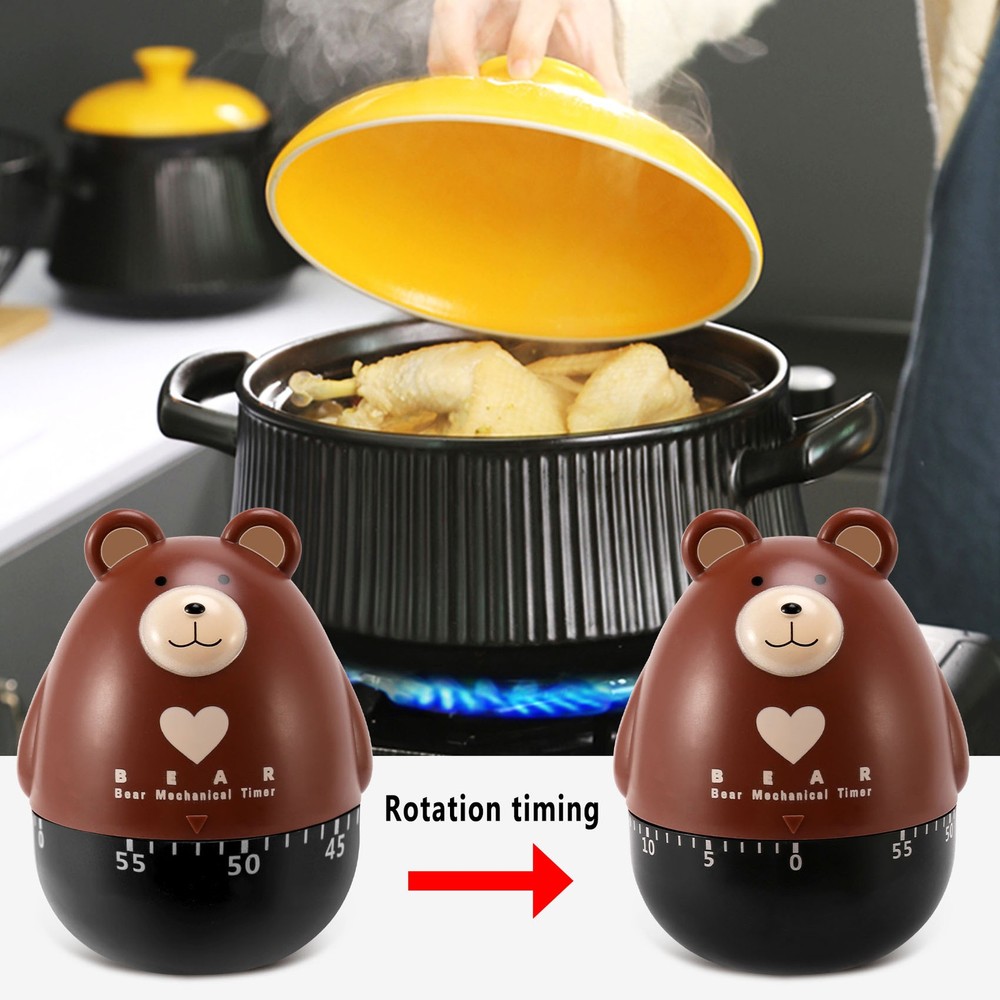Kitchen Timer Egg Timer Countdown Timer Mechanical Animal Family Timer 554678