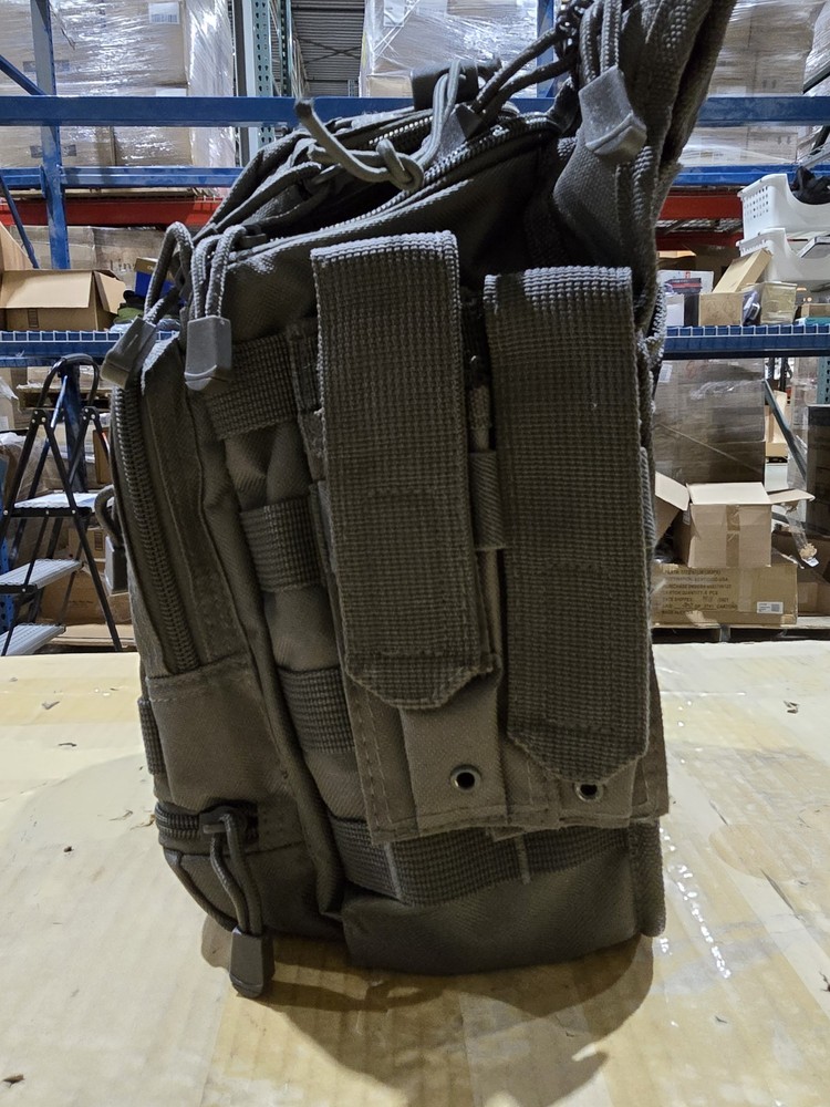 My Medic The Recon First Aid Kit, Basic Survival Backpack, Gray - 7 Compartments