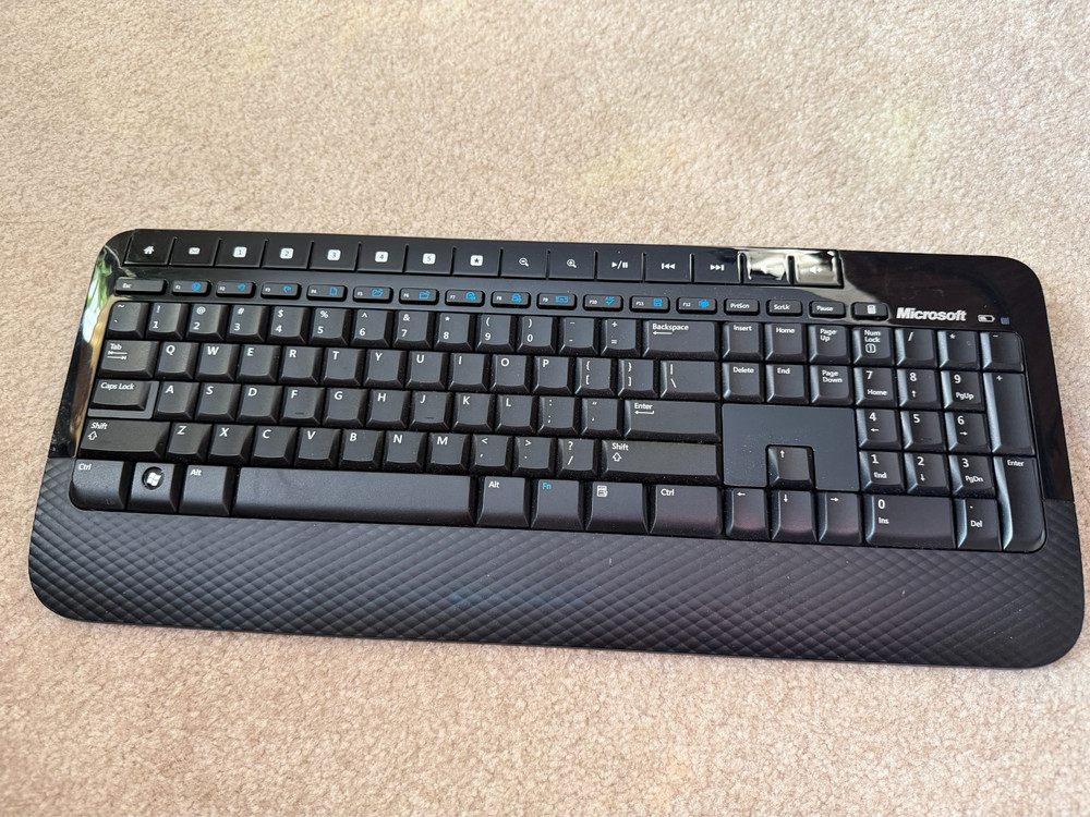 Microsoft Wireless Keyboard 2000 AES Business Keyboard ONLY