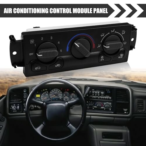 A/C Heater Climate Control Module Panel Switch for 1999-2002 Chevy 599-218