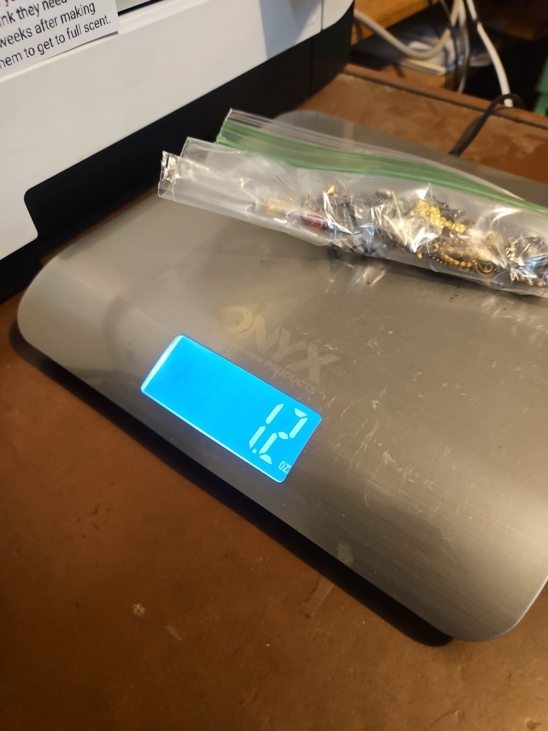 Lot Of 50 Mixed Parts Pcs France Vintage 60s Brass Stampings Findings Jewelry 22