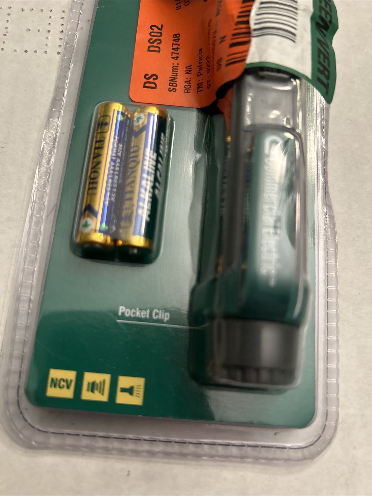 2 Pack Commercial Electric AC Voltage Detector/Adjustable Sensitive 1004445073